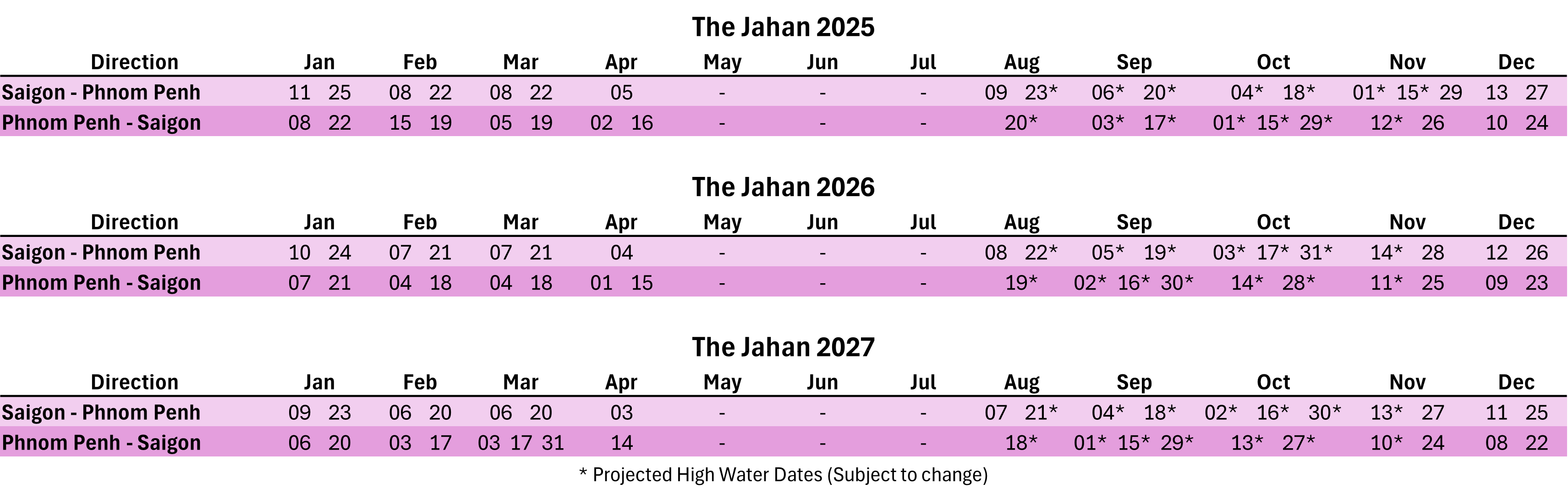 3 Nights - The Jahan Dates 2025-26-27