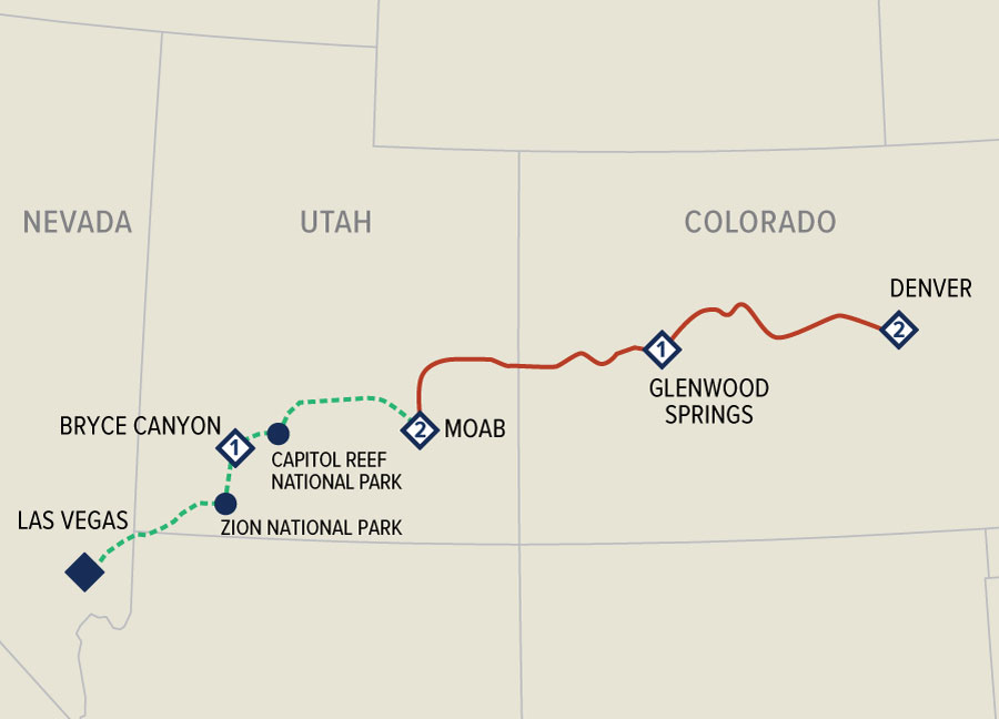 Denver to Las Vegas