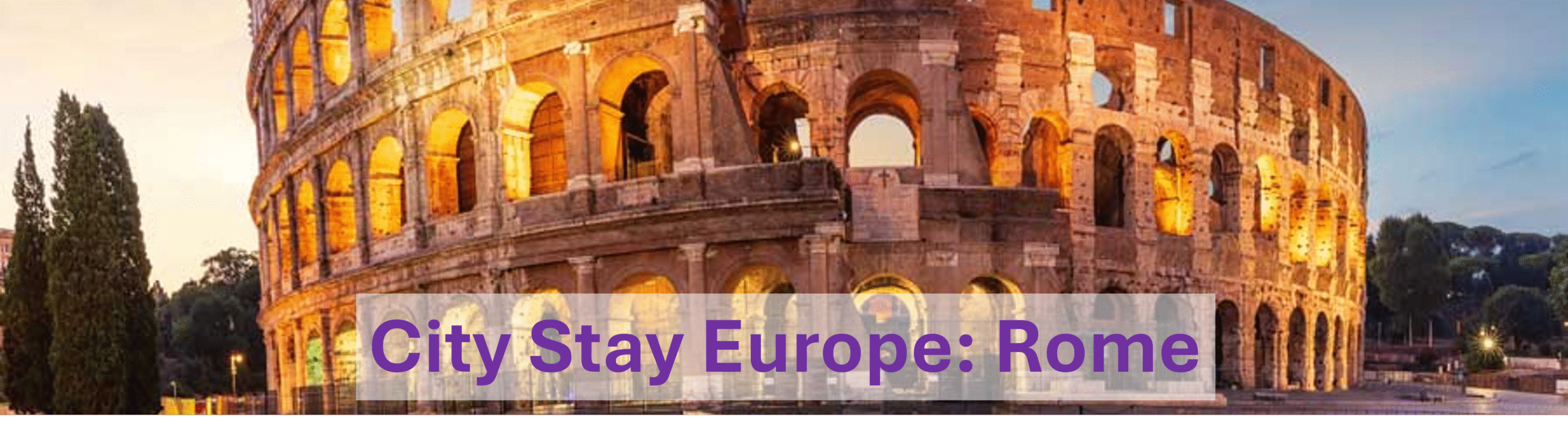 Rome Banner